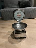 Vintage WEDA Keukenweegschaal - Chroom, Ophalen of Verzenden, Gebruikt, Overige typen, Minder dan 50 kg