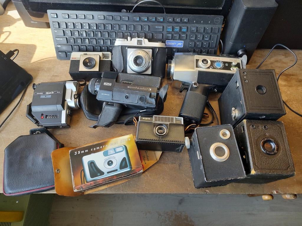 oude cameras, Ophalen of Verzenden, Gebruikt, Compact, Overige Merken