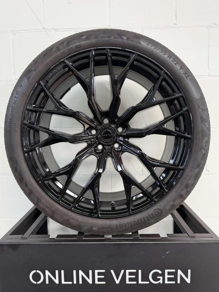 DEMO Set 22 inch CVR1 velgen + Conti banden BMW X5 G05, Auto-onderdelen, Banden en Velgen, Banden en Velgen, Zomerbanden, Overige maten