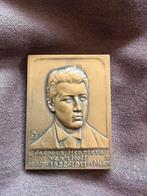 Jacobus Henricus van 't Hoff  plaquette., Ophalen of Verzenden, Gebruikt, Mens