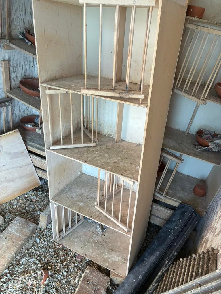 Postduiven duivenbenodigheden, Ophalen, Zo goed als nieuw, Aluminium, Broedkooi of Kweekkooi