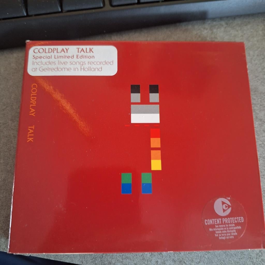 Coldplay talk boxset limited edition, Ophalen of Verzenden, Zo goed als nieuw, Poprock