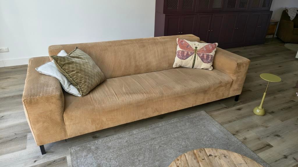 By Sidde Remus 2,5 zits bank, Ophalen, 250 tot 300 cm, 75 tot 100 cm, Rechte bank