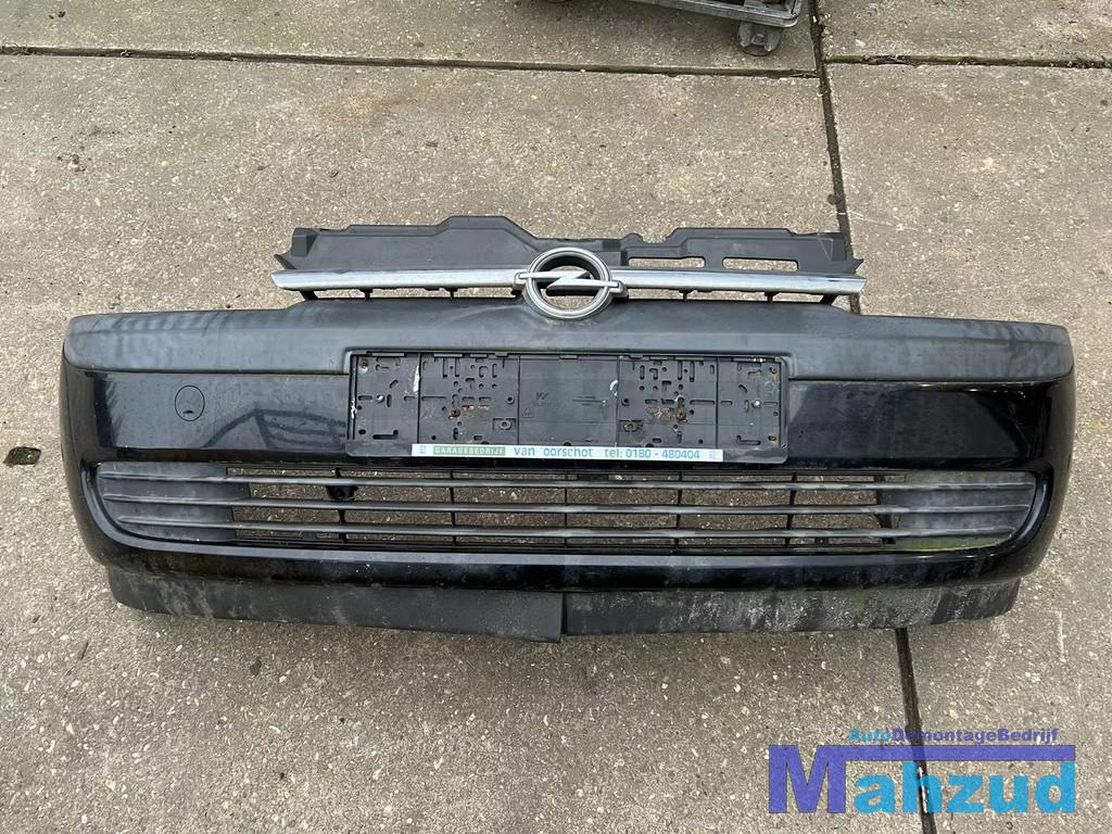 OPEL CORSA C ZWART Z20R Voorbumper 2000-2004, Auto-onderdelen, Gebruikt, Voor, Opel Automobile GmbH, Ophalen of Verzenden