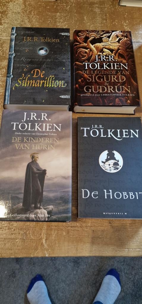 J.R.R. Tolkien Boeken: 4 titels,, Ophalen of Verzenden, Zo goed als nieuw, J.R.R. Tolkien, Nederland