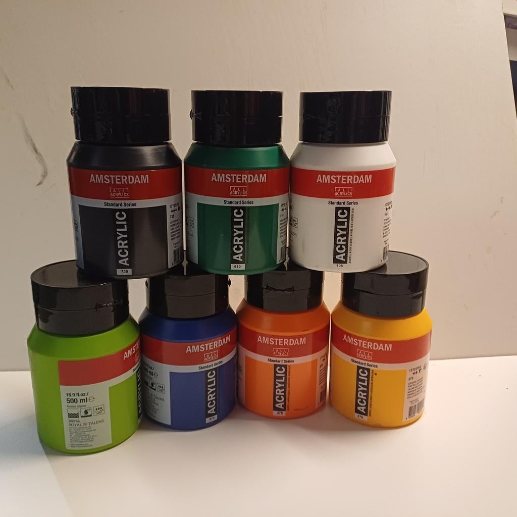 Acrylverf Amsterdam 500ml, Ophalen of Verzenden, Nieuw