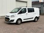 Ford Transit Custom 270 2.2 TDCI L1H1 Ambiente DC, Voorwielaandrijving, Euro 5, Gebruikt, Zwart