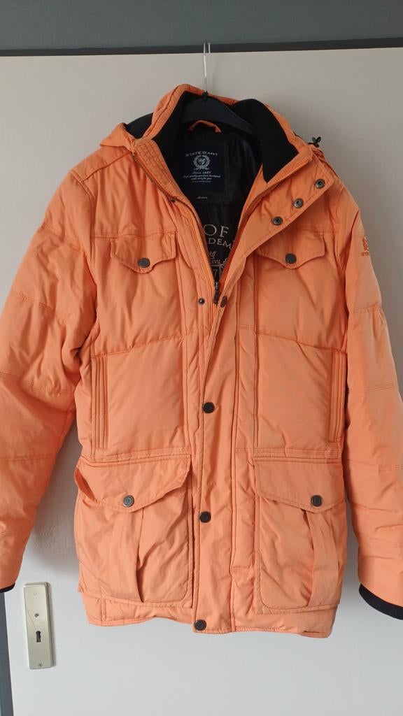 State of Art herenjas, Kleding | Heren, Jassen | Winter, Maat 52/54 (L), Geel, Ophalen of Verzenden, Zo goed als nieuw