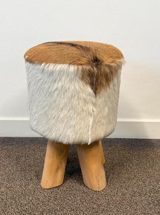 Krukje van echt vacht, Ophalen, Nieuw, Hout