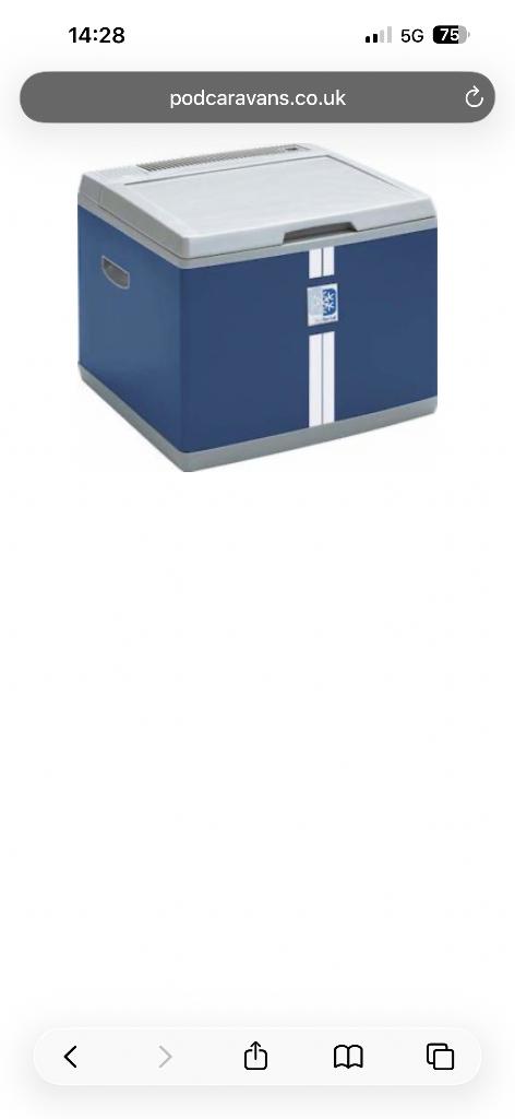 Koelkast camping Mobicool MB40, Caravans en Kamperen, Ophalen, Zo goed als nieuw, Koelbox, Elektrisch