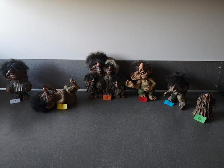 Deel 1 Originele Noorse trollen collectie - Ny Form, Verzamelen, Beelden en Beeldjes, Ophalen of Verzenden