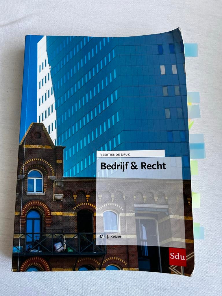 Bedrijf & Recht 14e druk - Zeer goede staat, Ophalen, Gamma, Zo goed als nieuw, HBO
