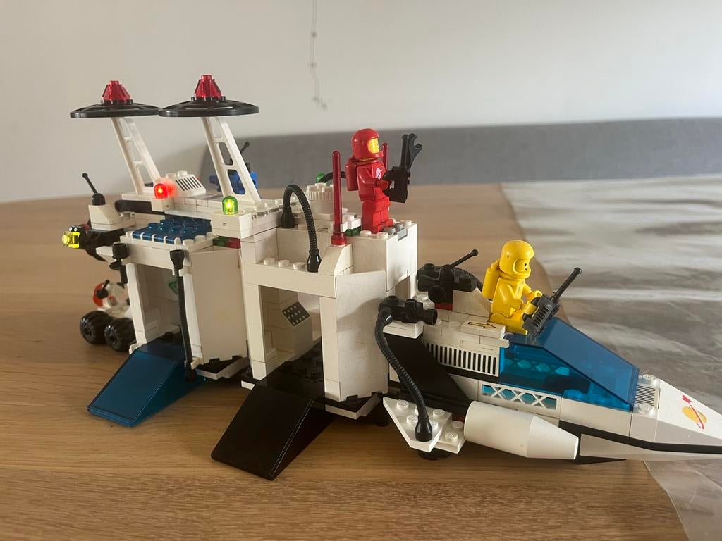 Lego Classic Space Command Center set 6783 met Spaceship, Ophalen of Verzenden, Gebruikt, Losse stenen, Lego