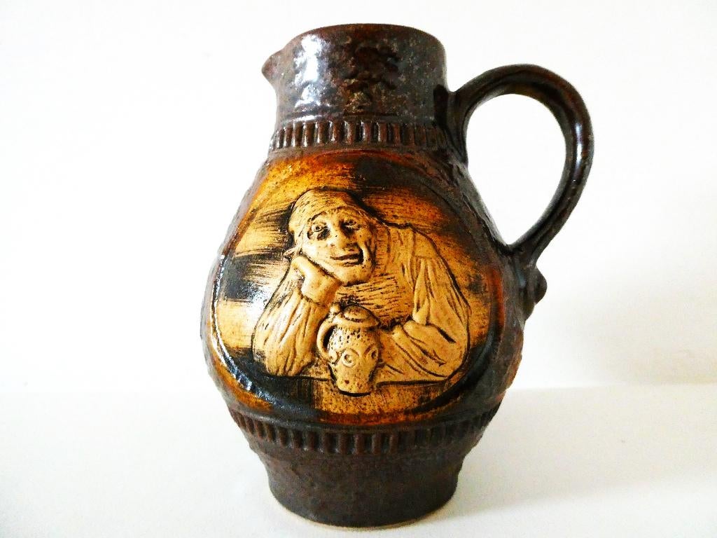 Schenkkan bierkan kan kruik d / b Dumler en Breiden Germany, Antiek en Kunst, Antiek | Keramiek en Aardewerk, Ophalen of Verzenden