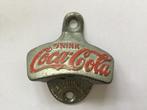 Coca Cola wand flesopener ( in Hilversum ), Ophalen of Verzenden, Gebruikt, Gebruiksvoorwerp