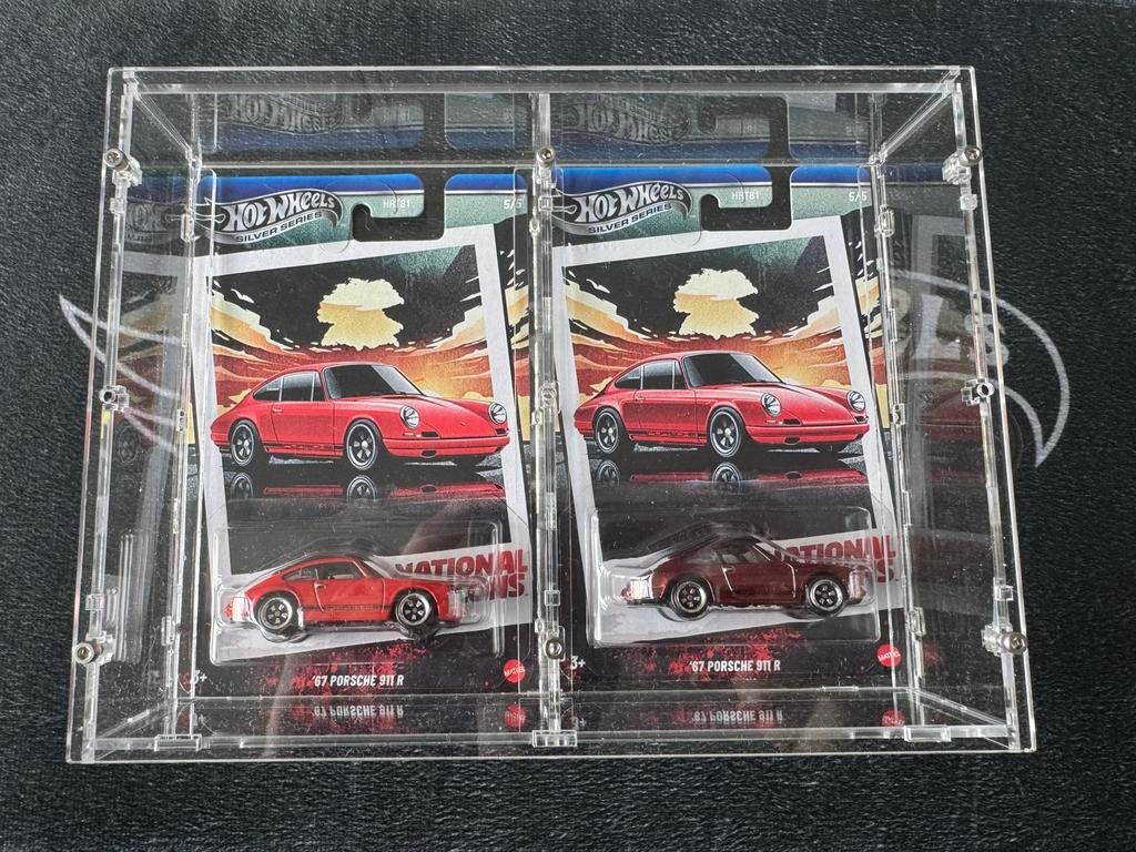 Hot Wheels Silver Series Porsche 911 R (Chase & Regular), Ophalen of Verzenden, Nieuw, Auto