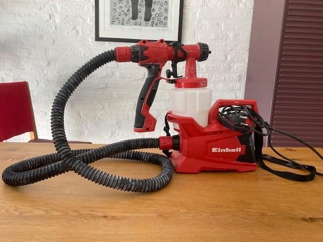 VERFSPUIT EINHELL, Doe-het-zelf en Verbouw, Ophalen, Zo goed als nieuw, Verfspuit of Verfpomp