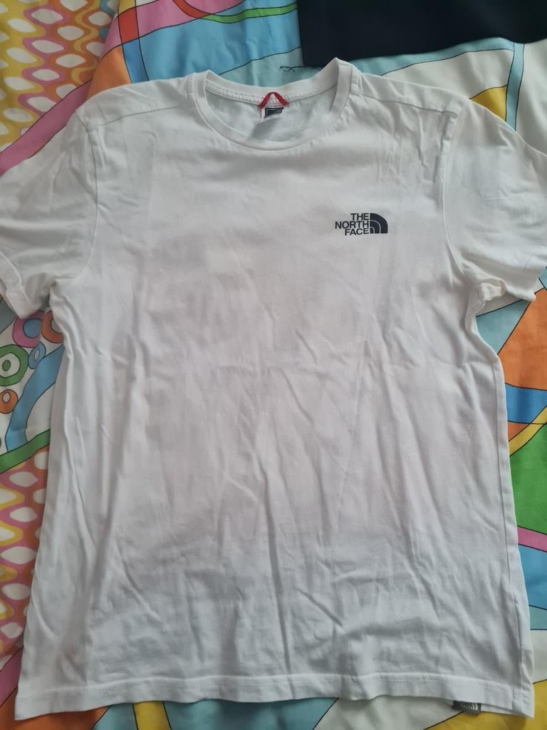 Jongens  The north face t shirt maat S, Ophalen of Verzenden, Zo goed als nieuw, Maat 46 (S) of kleiner