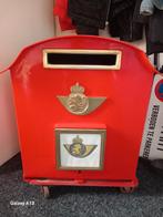 Schitterende Belgische brievenbus - Nieuw geverfd, Ophalen, Gebruikt, IJzer, Staande brievenbus