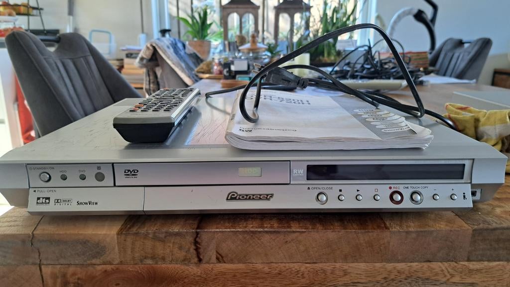 Pioneer DVD-HDD DVR-520HS, Audio, Tv en Foto, Dvd-spelers, Gebruikt, Met harddisk, Dvd-recorder, Ophalen of Verzenden