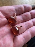 Paar mooie oude vergulde oorbellen., Antiek en Kunst, Verzenden