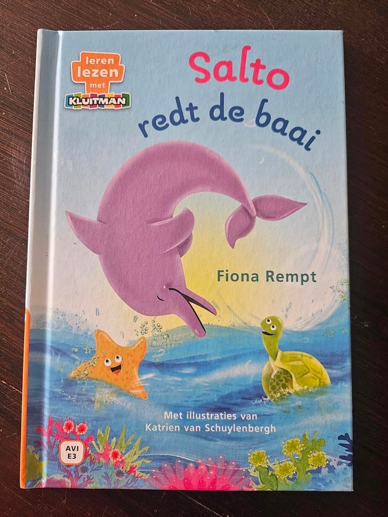 Salto redt de baai - Ik leer lezen met Kluitman - E3, Ophalen of Verzenden, Zo goed als nieuw, Fiona Rempt, Fictie algemeen