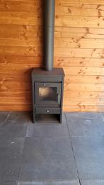 Houtkachel met kachelpijp, Huis en Inrichting, Kachels, Ophalen, Gebruikt, Houtkachel, Vrijstaand