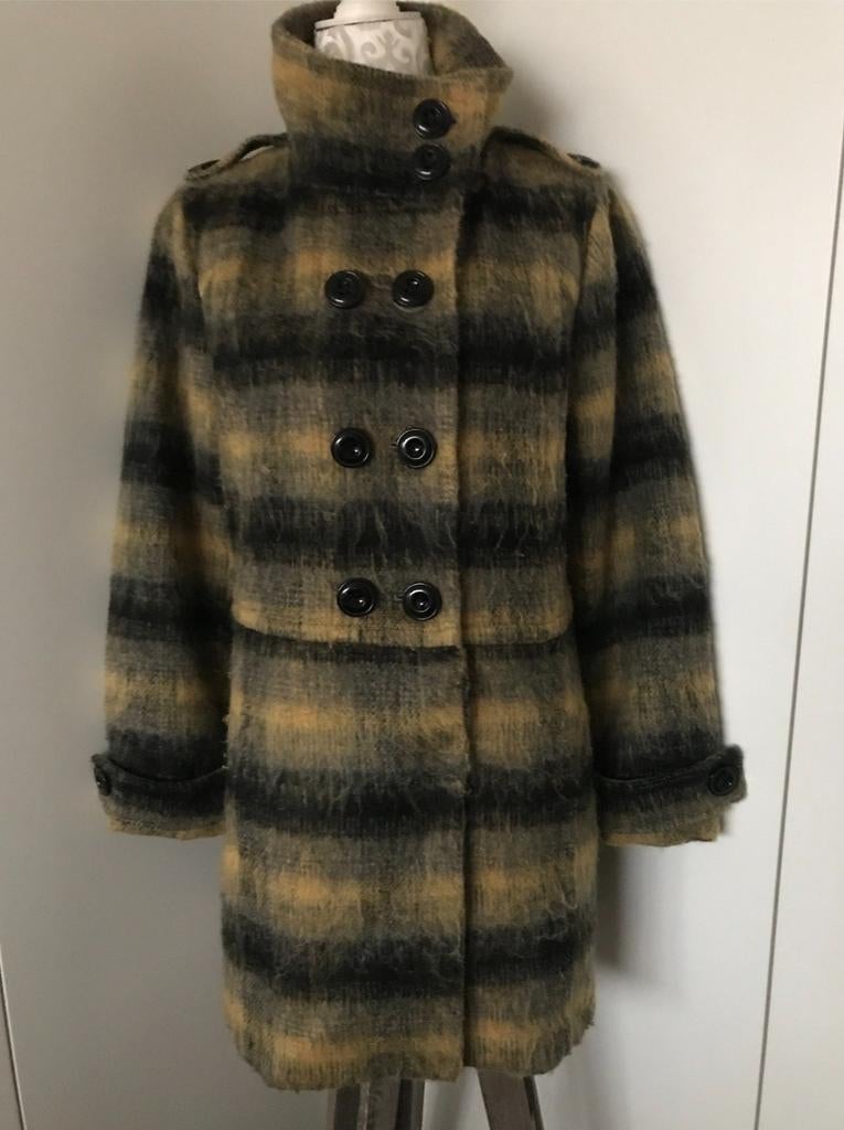 Wollen Jas, Kleding | Dames, Jassen | Winter, Ophalen of Verzenden, Zo goed als nieuw, Maat 38/40 (M), Overige kleuren