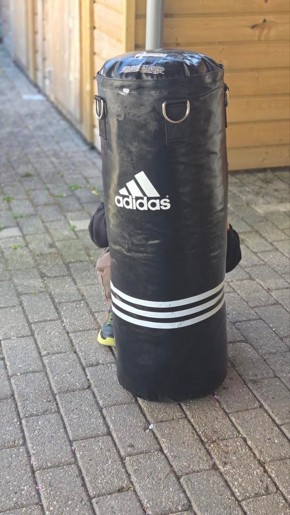 Adidas Bokszak 90 cm met ophangketting, Ophalen, Gebruikt, Bokszak