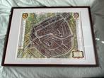 Historische kaart van Leiden, ingelijst, Ophalen, Voor 1800, Joan Blaeu, Nederland