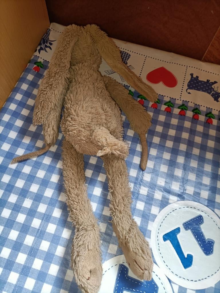 Happy Horse bruin konijn knuffel met muziekdoosje, Ophalen of Verzenden