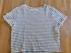 Mooi blauw wit gestreept shirt Primark draagmaat 152 1 euro, Meisje, Ophalen of Verzenden, Zo goed als nieuw, Shirt of Longsleeve