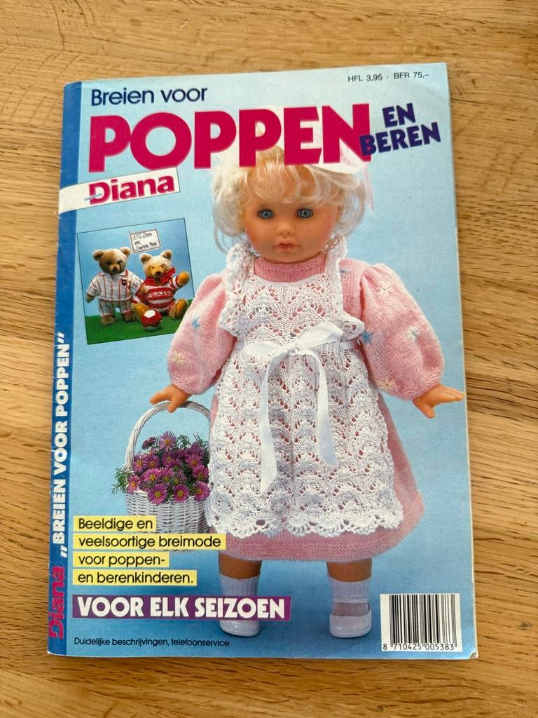 Breien voor Poppen en beren Breipatronen boekje, Ophalen of Verzenden, Gebruikt, Overige typen