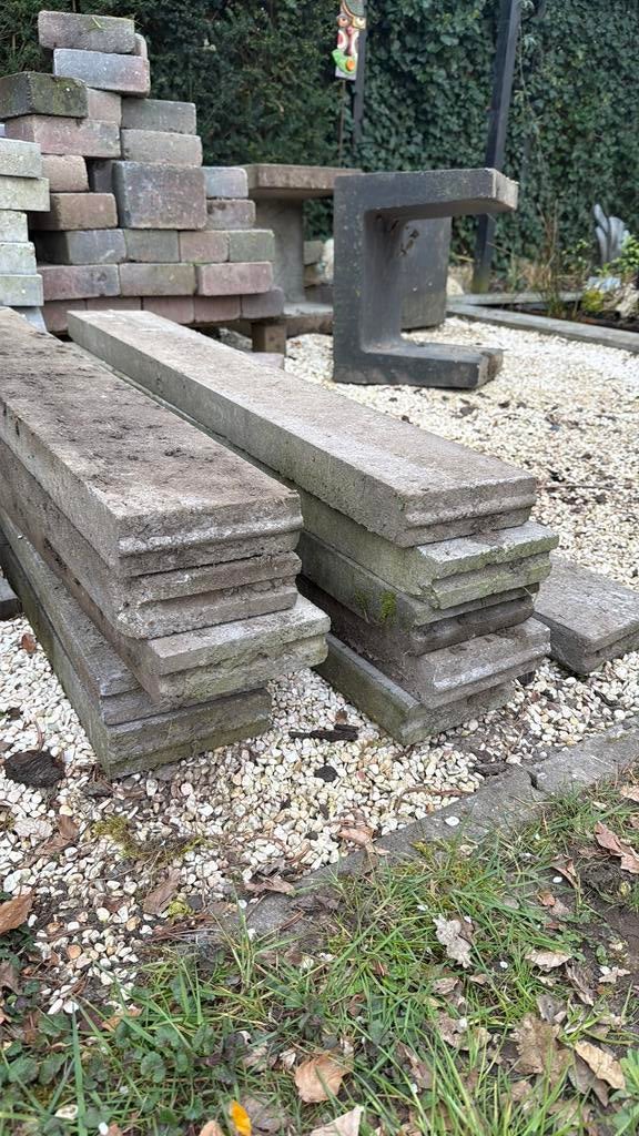 Betonbandjes, Ophalen, Gebruikt, Minder dan 100 cm, Minder dan 25 cm