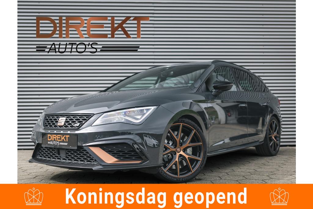 SEAT Leon ST 2.0 TSI CUPRA R 4DRIVE BLACKNESS GREY CARBON, Automaat, Gebruikt, Zwart, 1984 cc