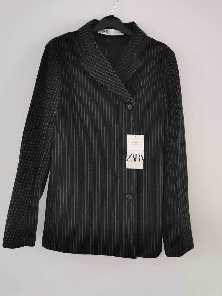 ZARA blazer met overslag mt. M, Kleding | Dames, Jasjes, Kostuums en Pakken, Maat 38/40 (M), Verzenden, Nieuw, Jasje
