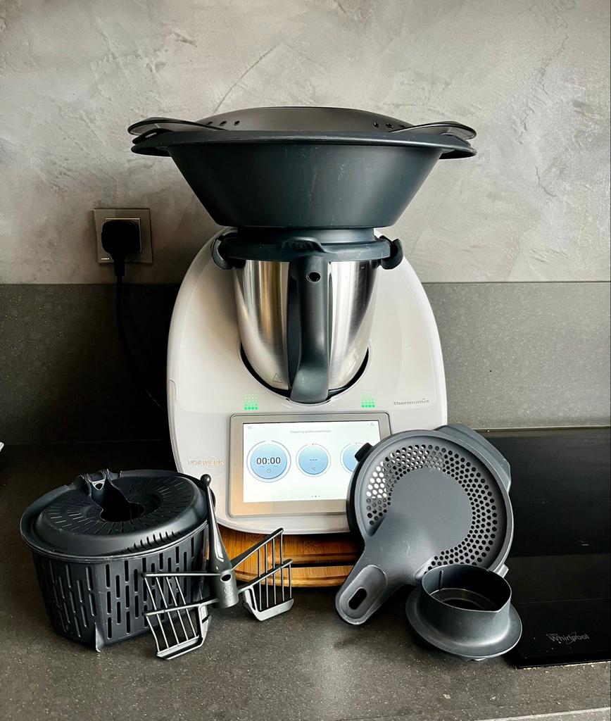 Thermomix TM6 - Keukenmachine in Topconditie!, Witgoed en Apparatuur, Keukenmixers, Zo goed als nieuw, 2 tot 3 liter, 3 snelheden of meer