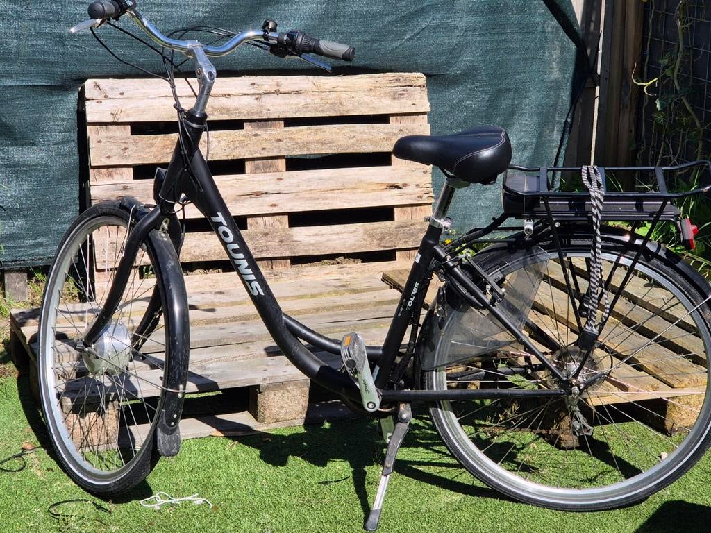 Elektrische damesfiets Tounis - Gebruikt, Fietsen en Brommers, Elektrische fietsen, Gebruikt, Overige merken, Ophalen of Verzenden