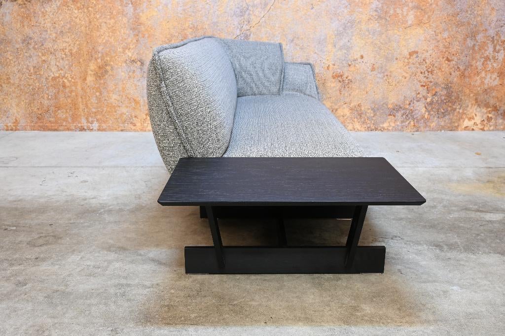 ZGAN! grijze stoffen Cassina 550 Beam design bank, Cassina, 75 tot 100 cm, Ophalen of Verzenden, Zo goed als nieuw
