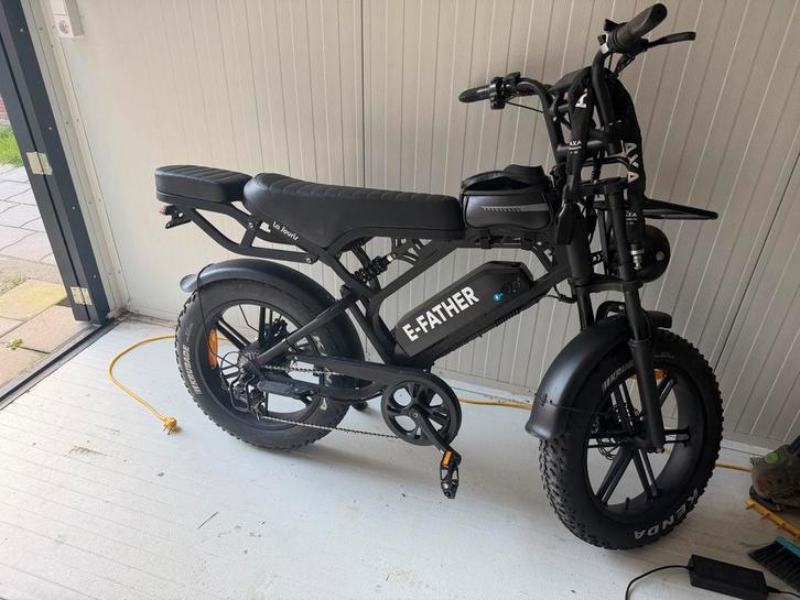 La Souris E-Father V20 Pro Black Special Edition - 1588 km, Fietsen en Brommers, Elektrische fietsen, Zo goed als nieuw, Overige merken