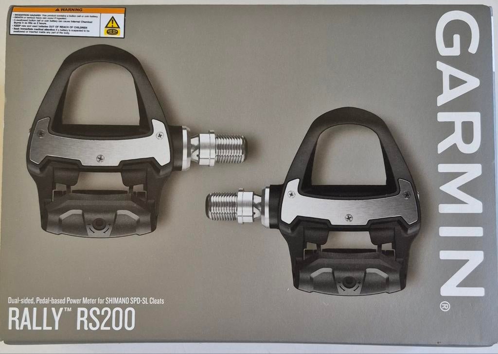 Garmin Rally RS200 dubbelzijdige powermeter pedalen, Ophalen of Verzenden, Zo goed als nieuw