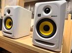 KRK Rokit 5 G3 Studio Monitoren (Wit) - Set van 2, Zo goed als nieuw, 60 tot 120 watt, Front, Rear of Stereo speakers, Ophalen