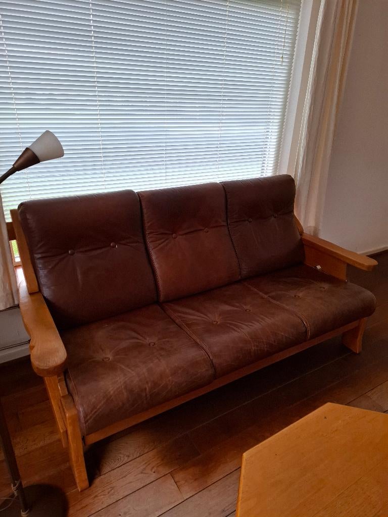 3 zits bank, Ophalen, Gebruikt, Tweepersoons, 75 tot 100 cm