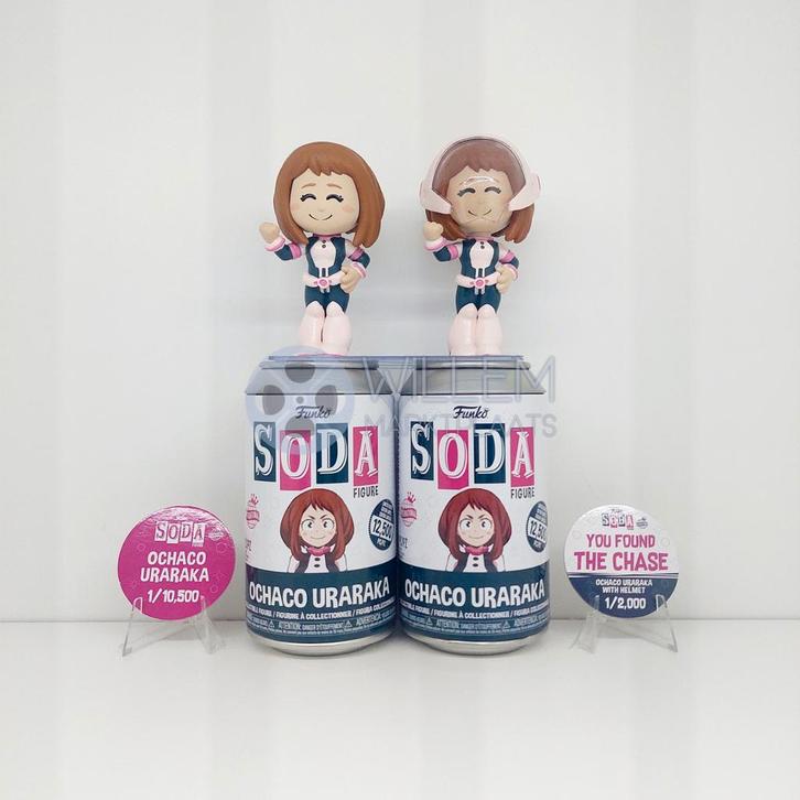 Funko Soda Pop Chase + Regular Hero Academia Ochaco Uraraka, Verzamelen, Poppetjes en Figuurtjes, Zo goed als nieuw, Ophalen