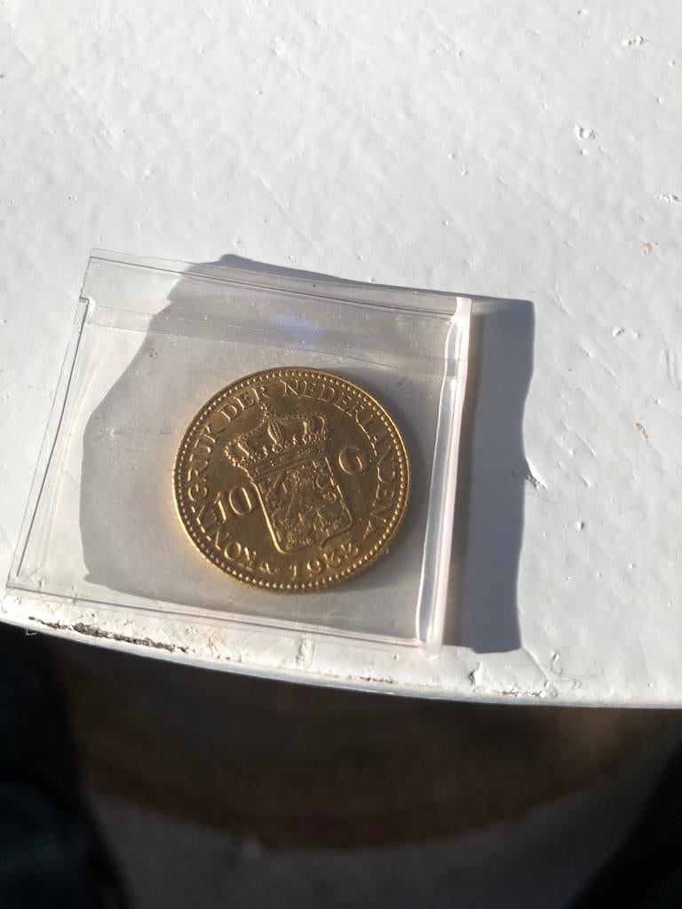 Gouden 10 gulden, Postzegels en Munten, Munten | Europa | Euromunten, Ophalen of Verzenden, Overige landen