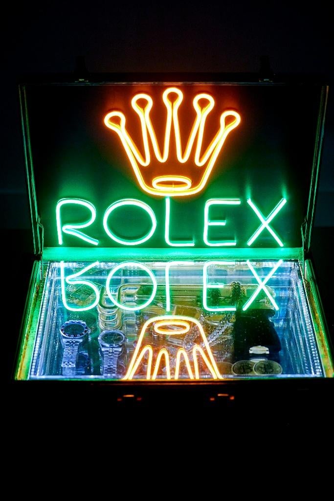Rolex koffer kunstwerk, Ophalen of Verzenden