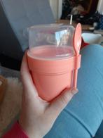 Handige Yoghurt Beker met Lepel - Perfect voor Onderweg, Ophalen, Nieuw