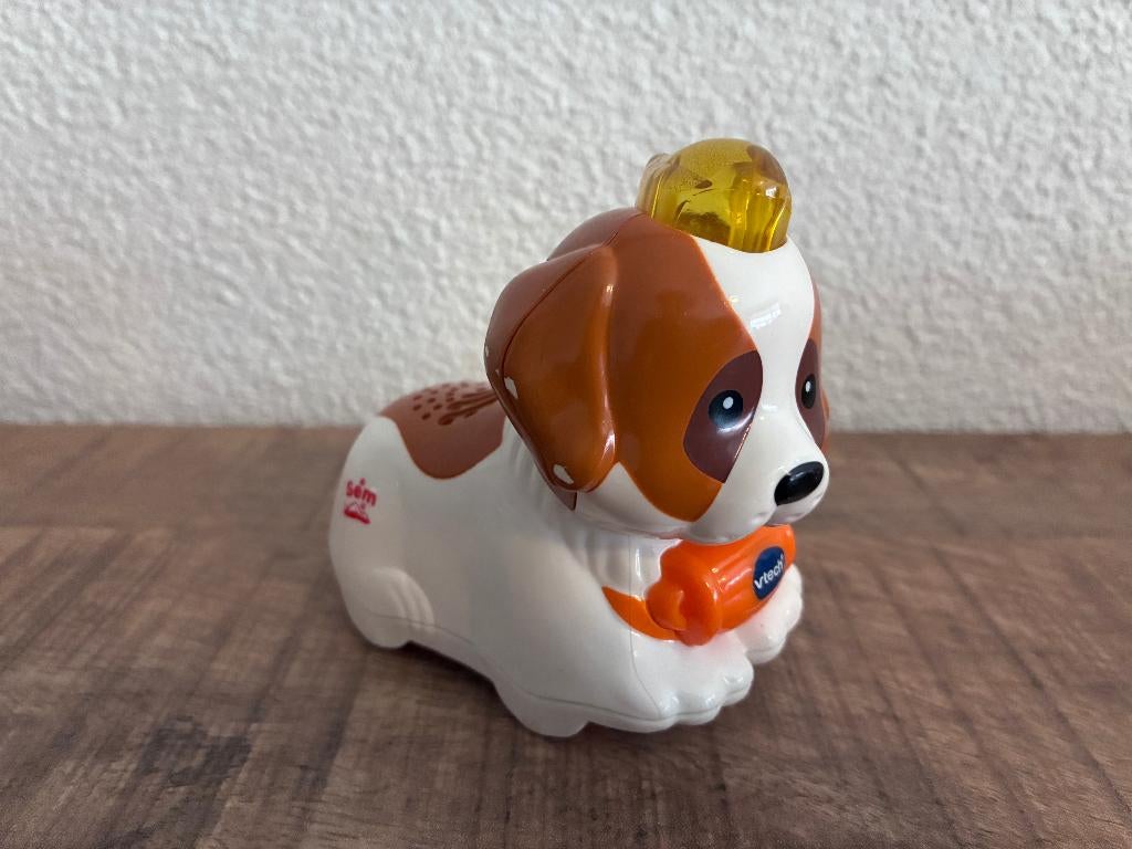 Vtech Zoef Zoef dieren Sem Sint Bernard hond in goede staat., Ophalen of Verzenden, Gebruikt, 6 maanden tot 2 jaar
