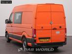 Volkswagen Crafter 102pk Dubbel Cabine L3H3 Airco Euro6 DC D, Auto's, Gebruikt, Euro 6, 2000 kg, Volkswagen