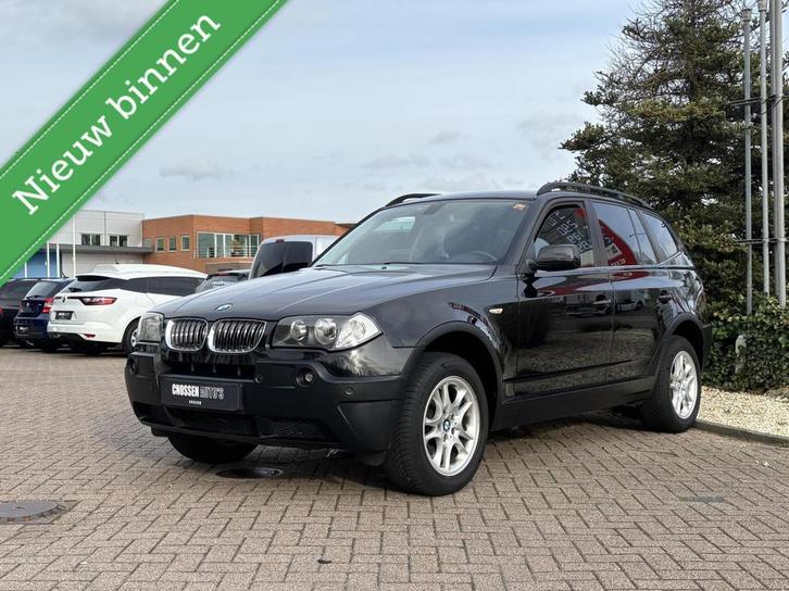 BMW X3 2.5i Executive AUT, Leer, Carplay, Trekhaak!, Auto's, BMW, Bedrijf, Te koop, X3, 4x4, ABS, Airbags, Airconditioning, Alarm